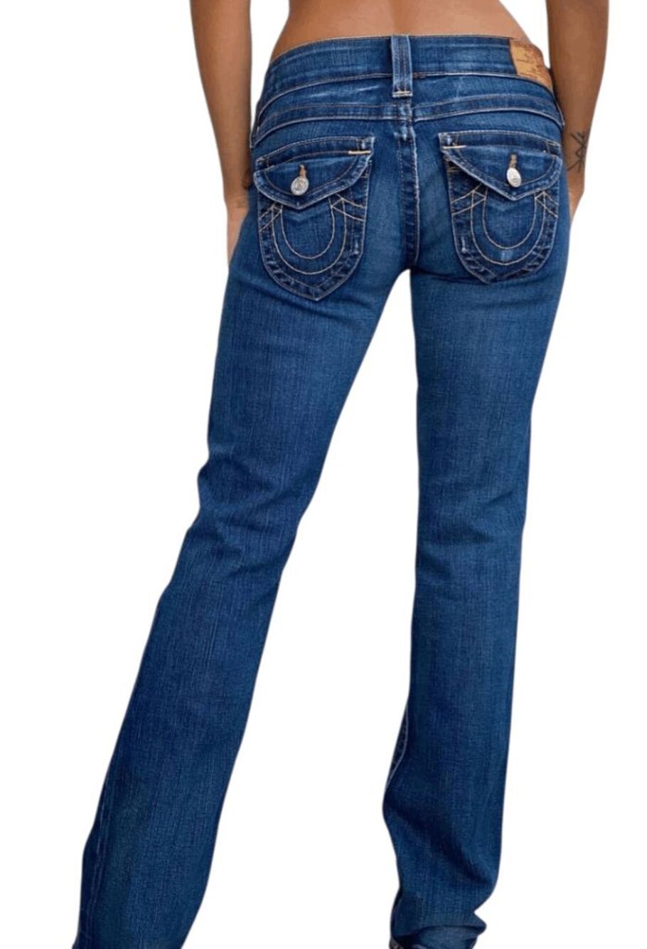 TRUE RELIGION Becky Mid Rise Bootcut Jeans Size 27